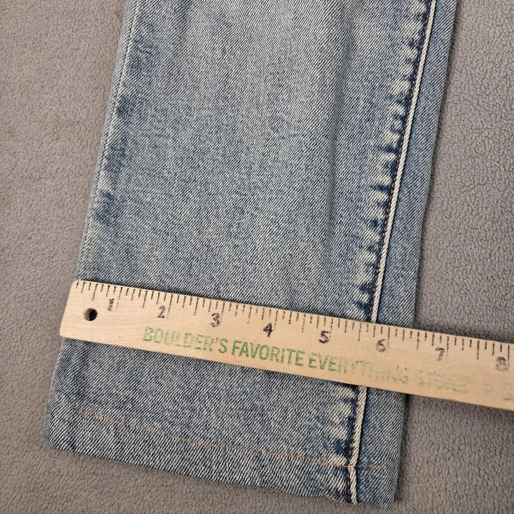 Levi's Premium 511 Jeans Mens 28x26 Light Wash Distressed Slim Tag 29x32 Altered